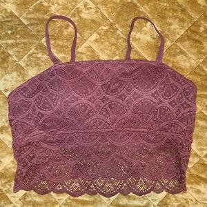 Maroon Bralette